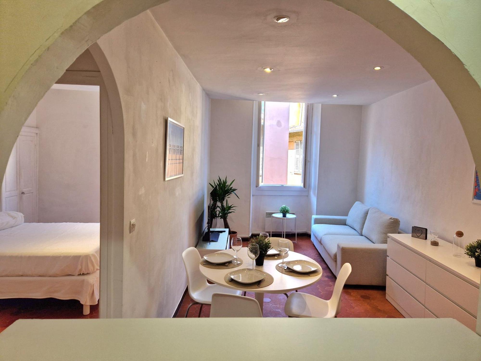 Sublime Appartement 4P Classe Dans Le Vieux-Ницца Экстерьер фото