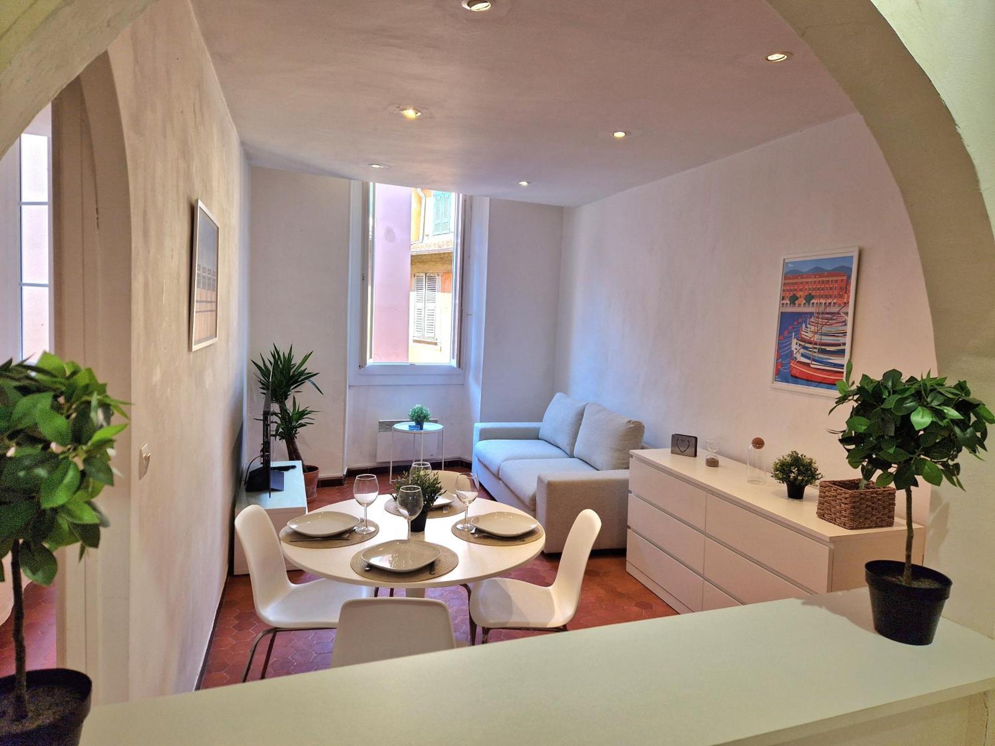 Sublime Appartement 4P Classe Dans Le Vieux-Ницца Экстерьер фото